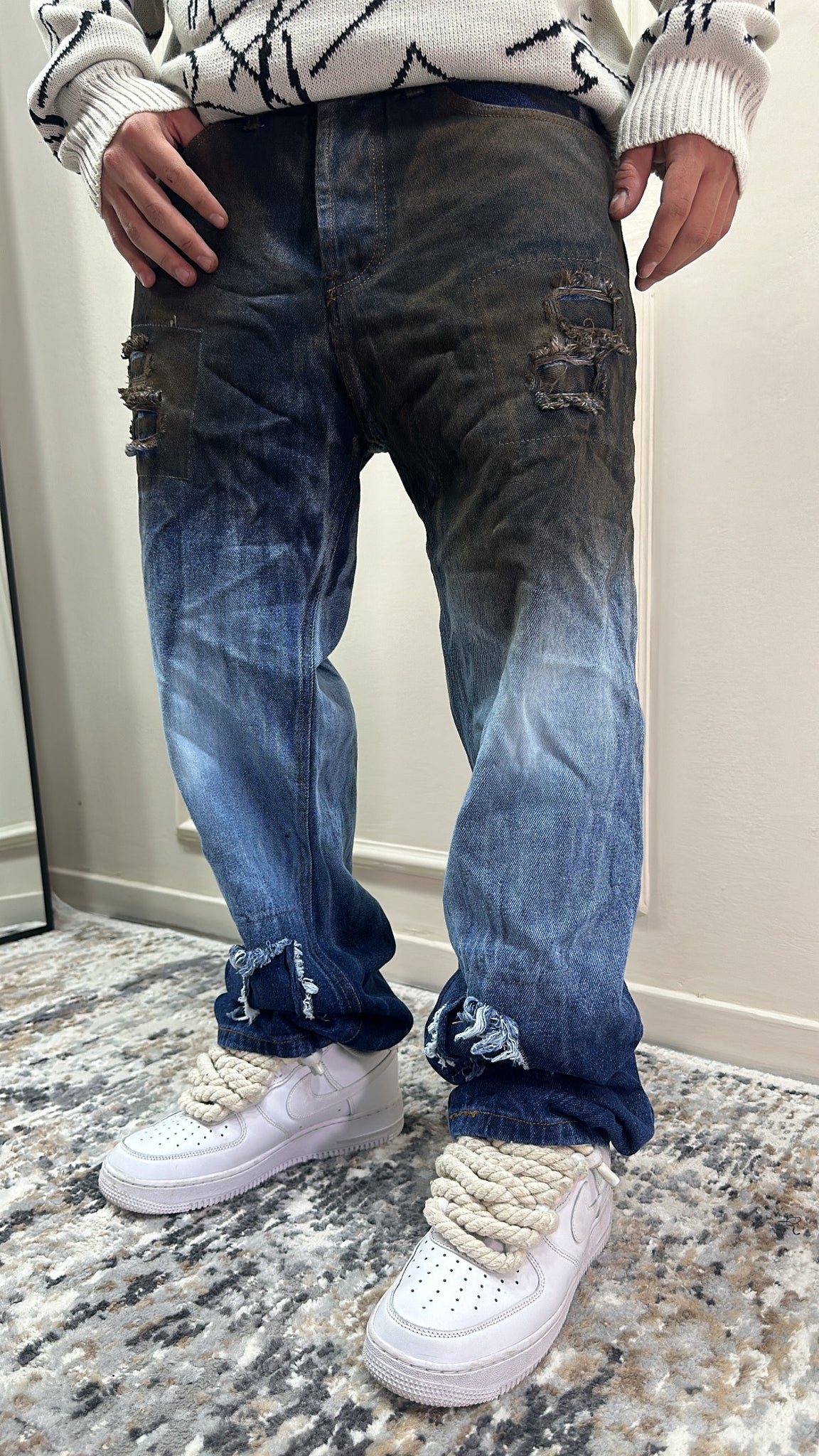 BAGGY JEANS DOPPIO LAVAGGIO