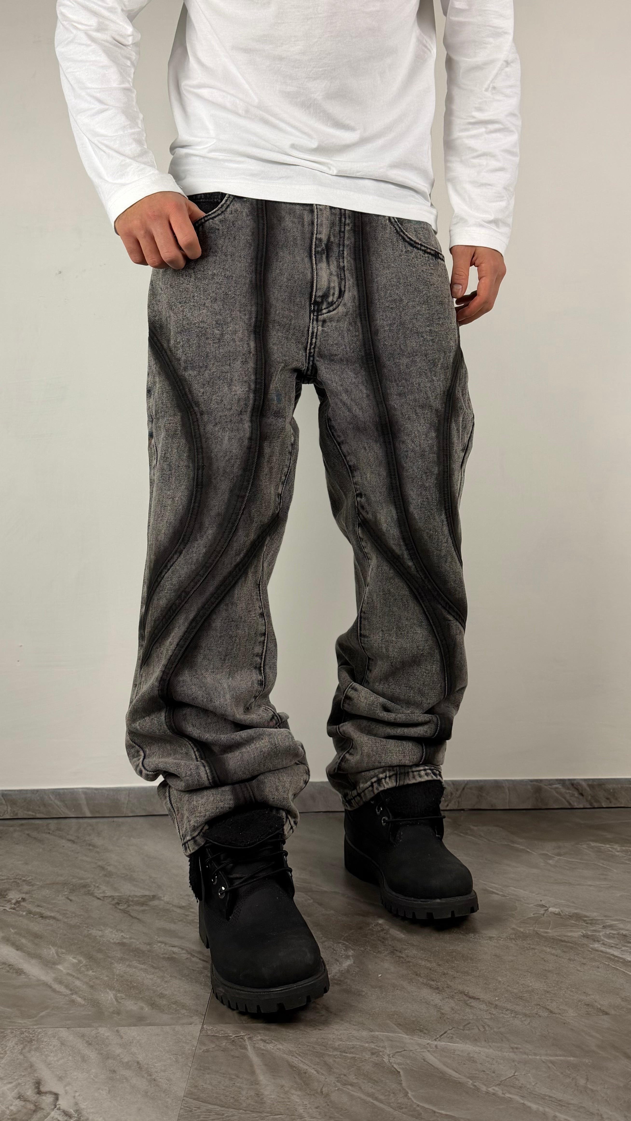 BALLON JEANS STRUTTURATO