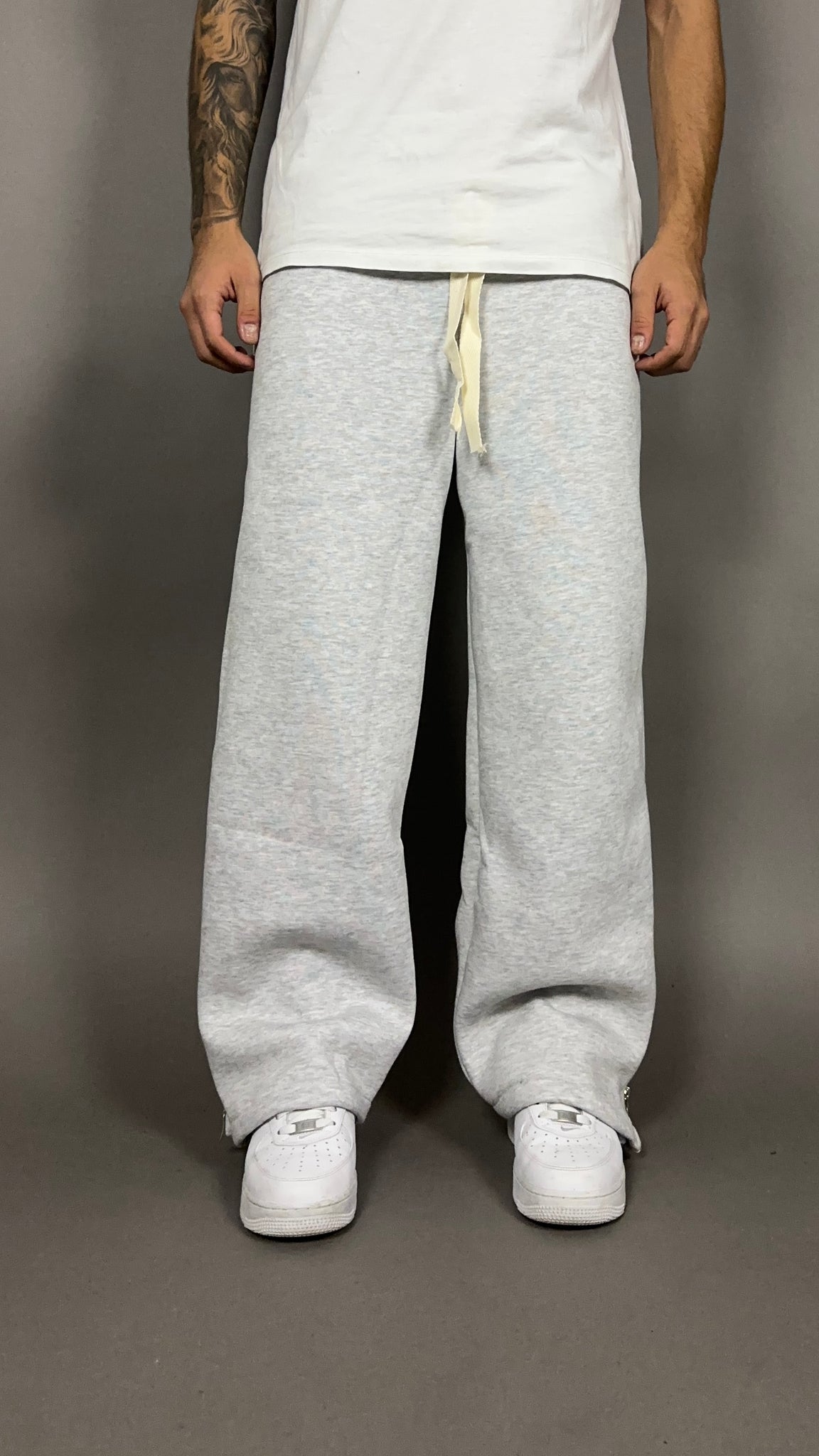 PANTALONE TUTA ZIP LATERALE
