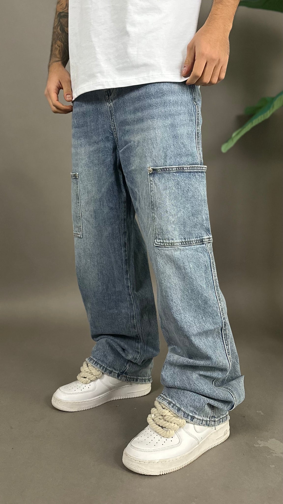 BAGGY JEANS TASCHINO