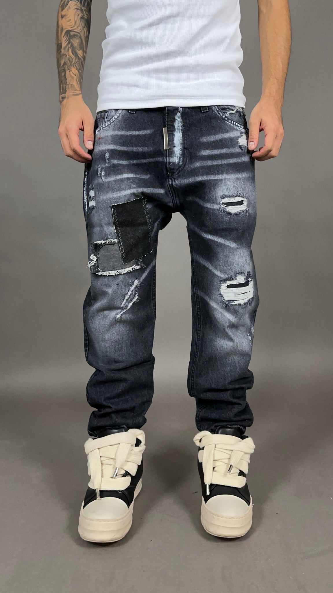 DENIM MOD.DSQ BLACK PACH