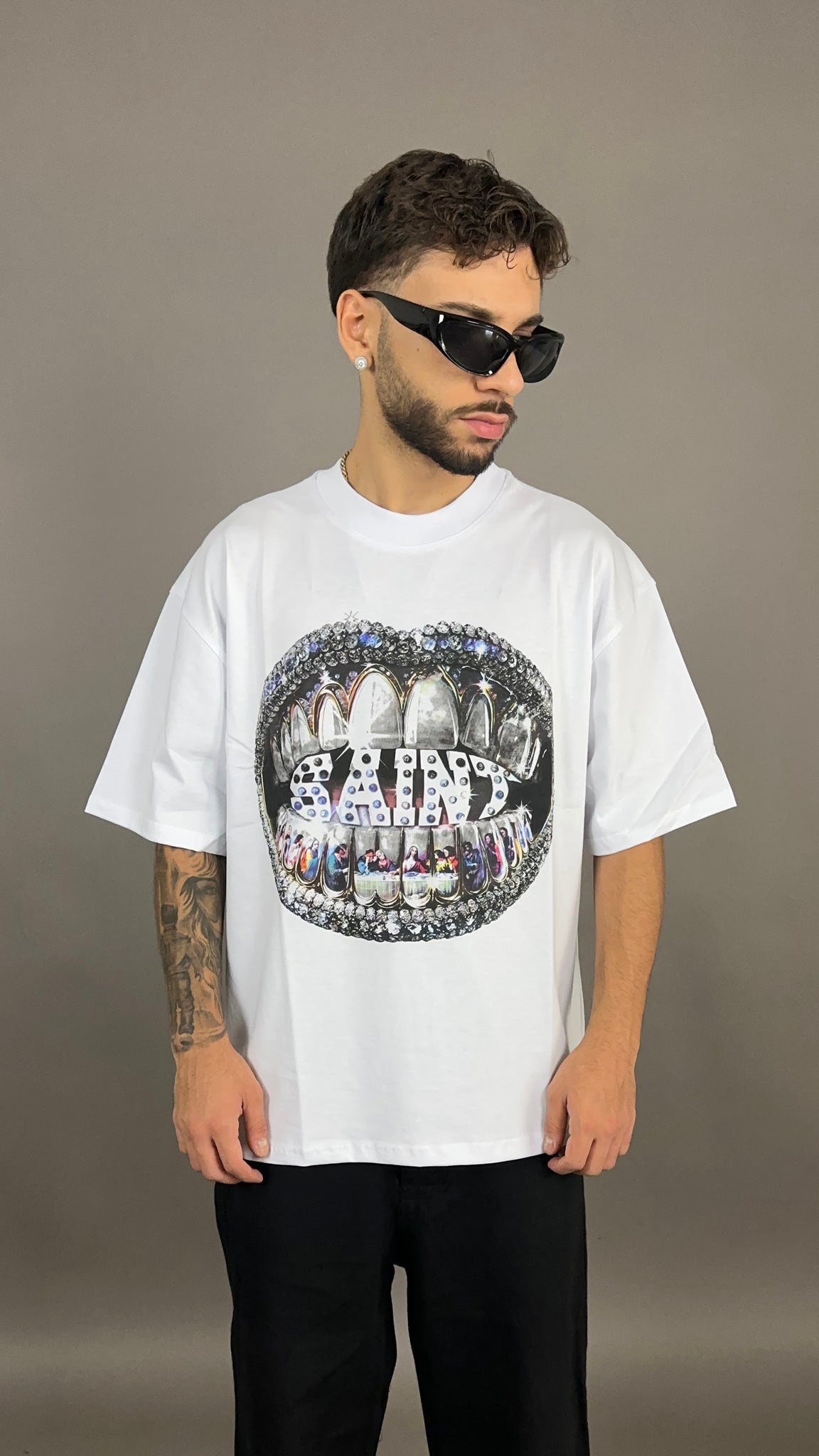 T-SHIRT MOUTH DIAMOND