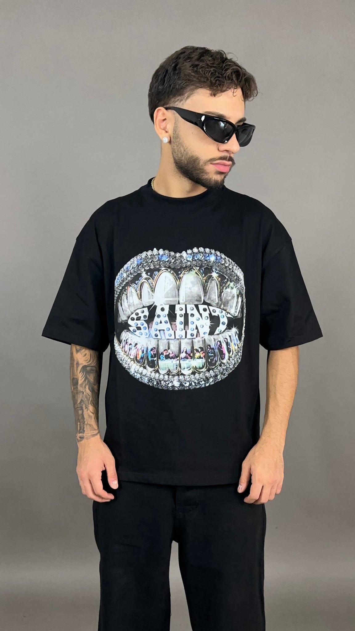 T-SHIRT MOUTH DIAMOND