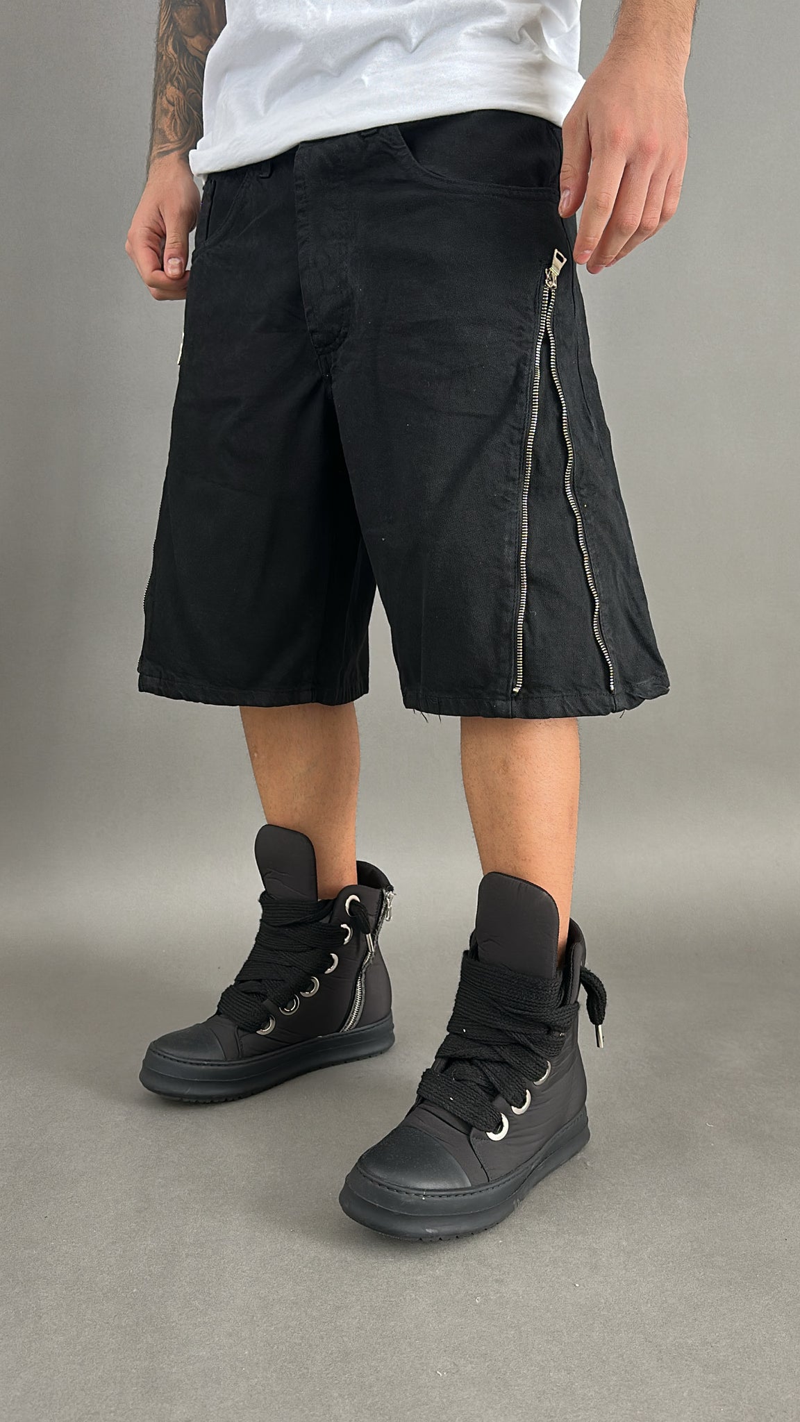 COORDINATO CROP ZIPPATO