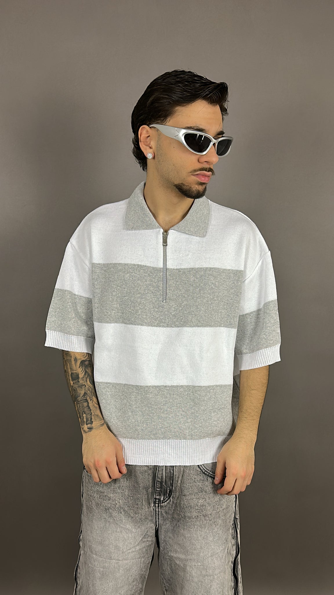 POLO FILO ZIP OVER