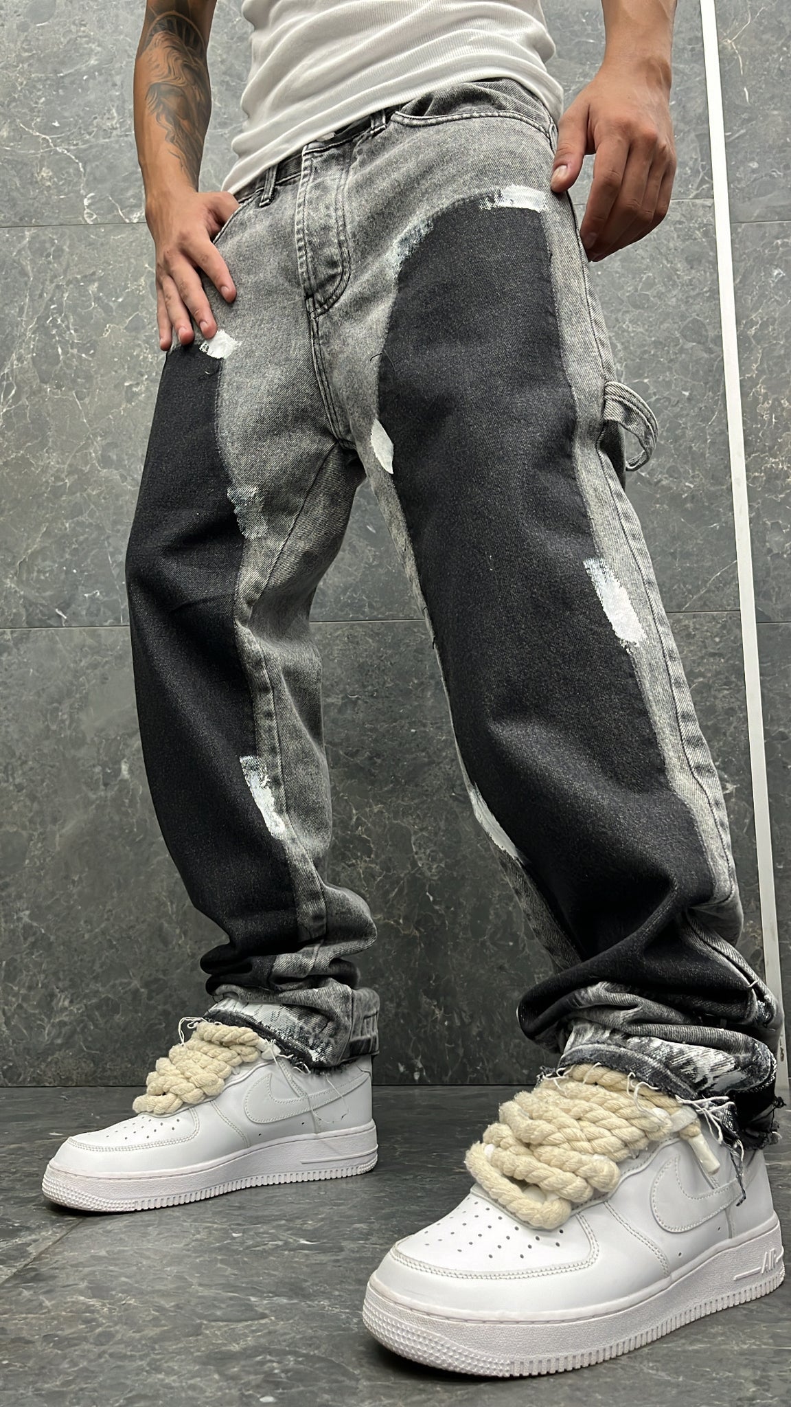 BAGGY JEANS CARPENTER FLARE