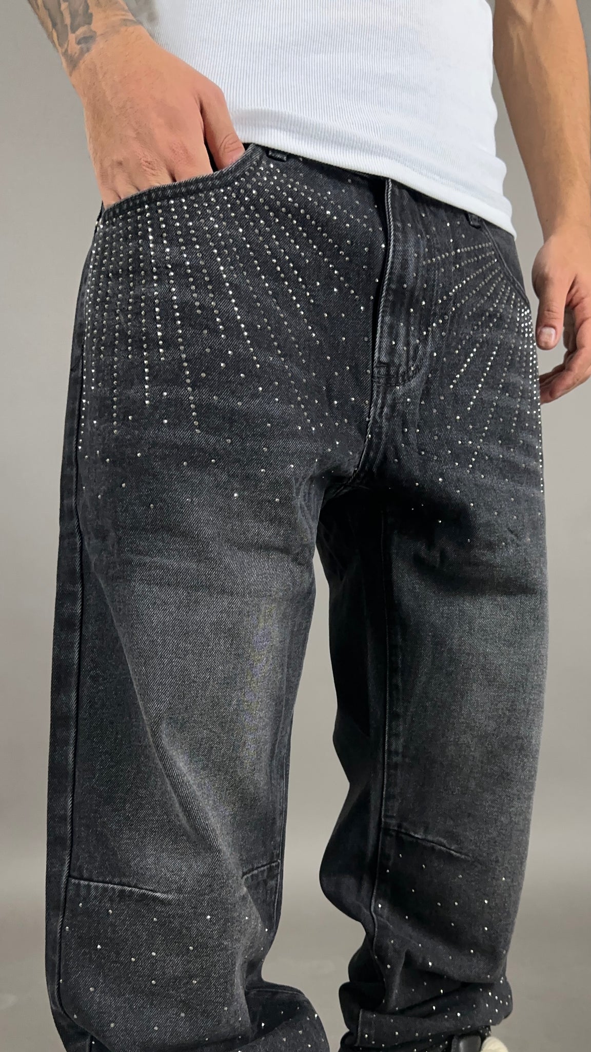 BAGGY JEANS DIAMOND NIGHT