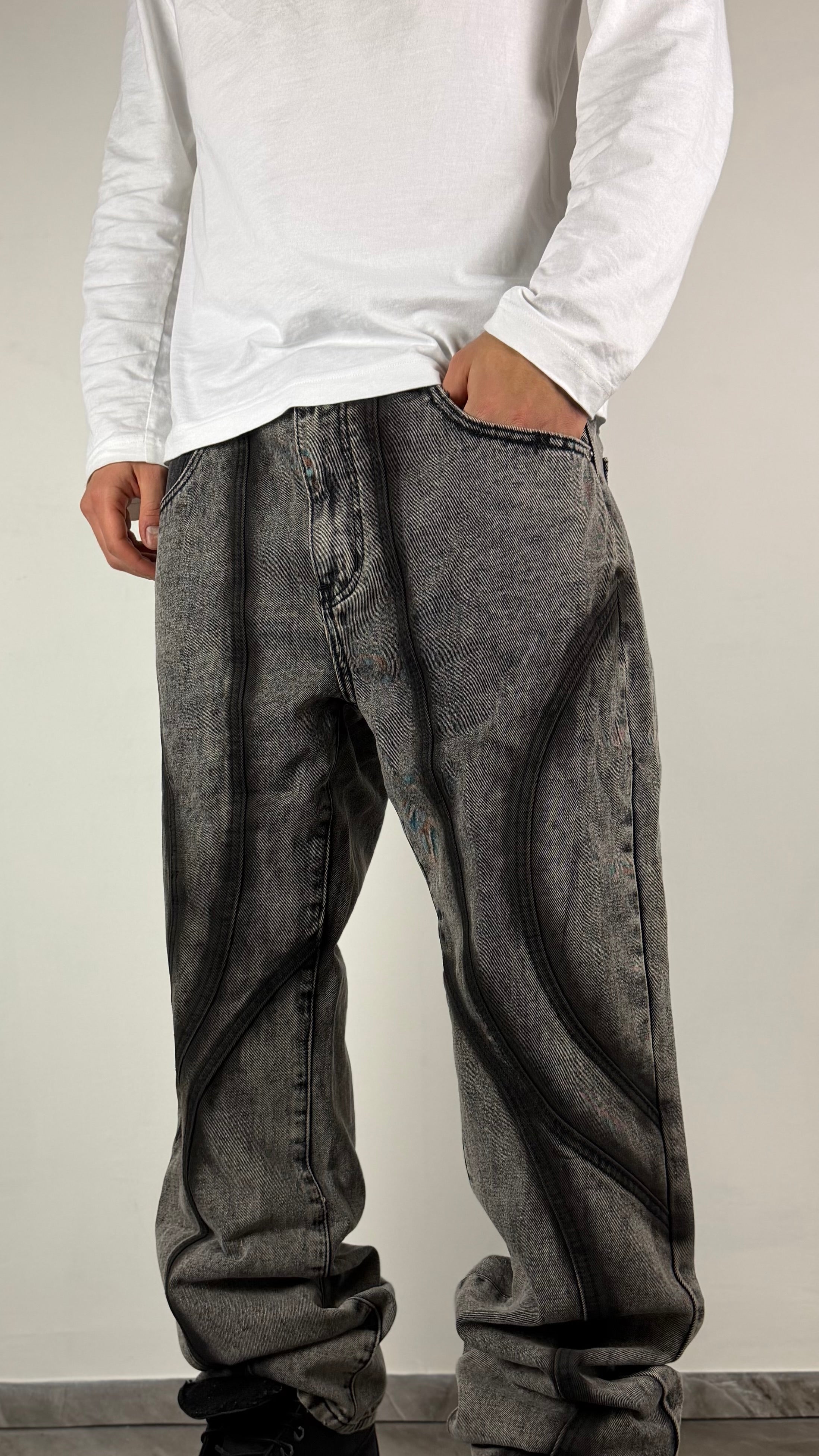 BALLON JEANS STRUTTURATO