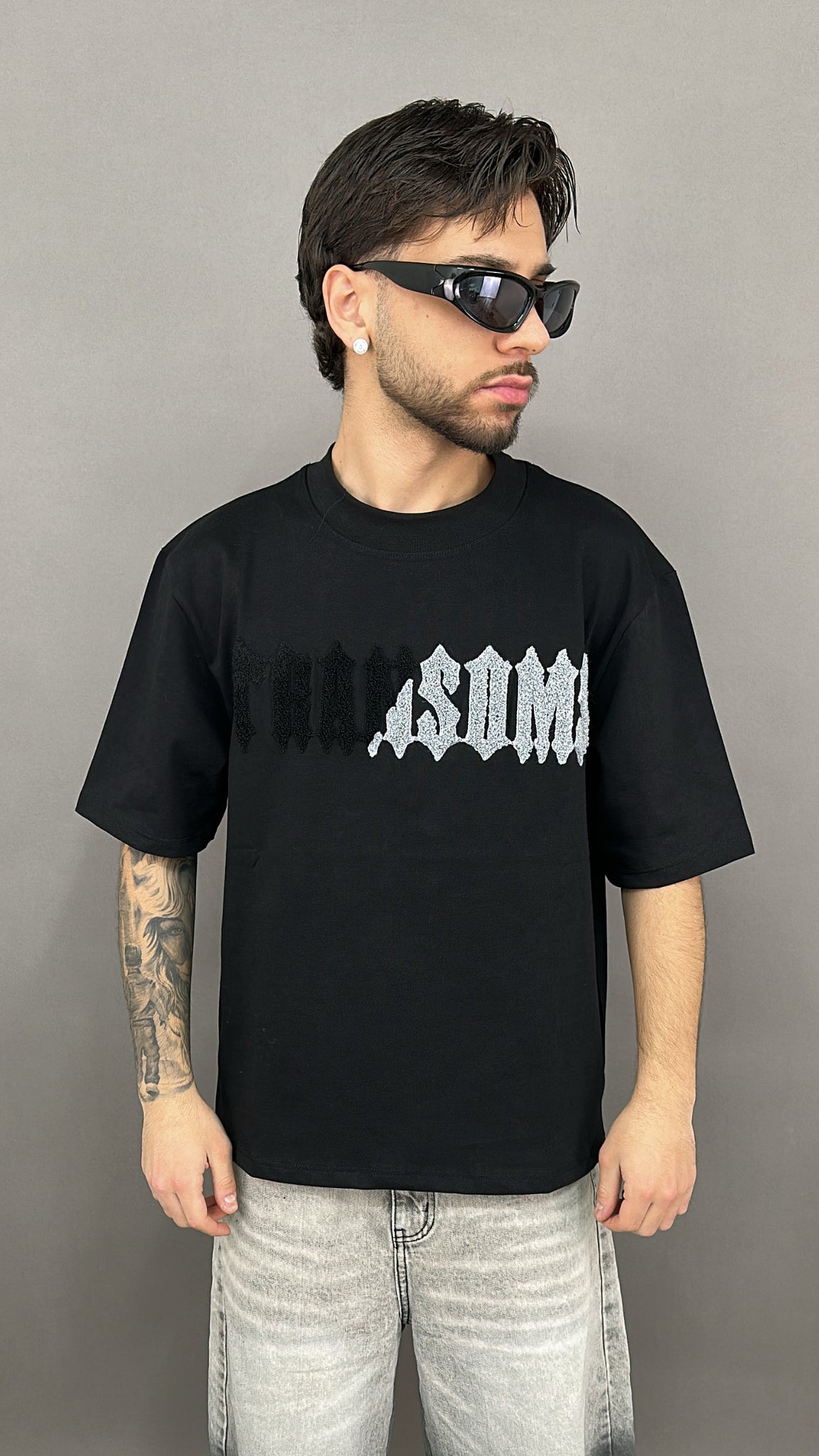 T-SHIRT MOD.TRAP RILIEVO