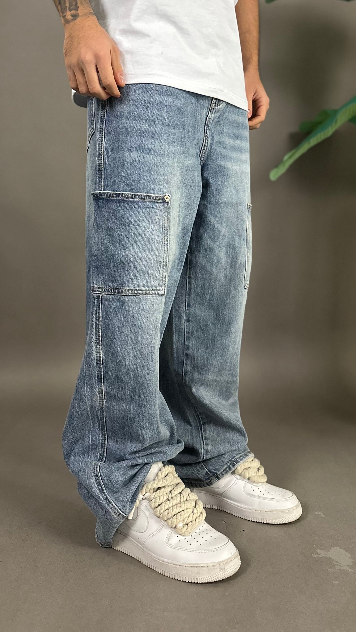 BAGGY JEANS TASCHINO