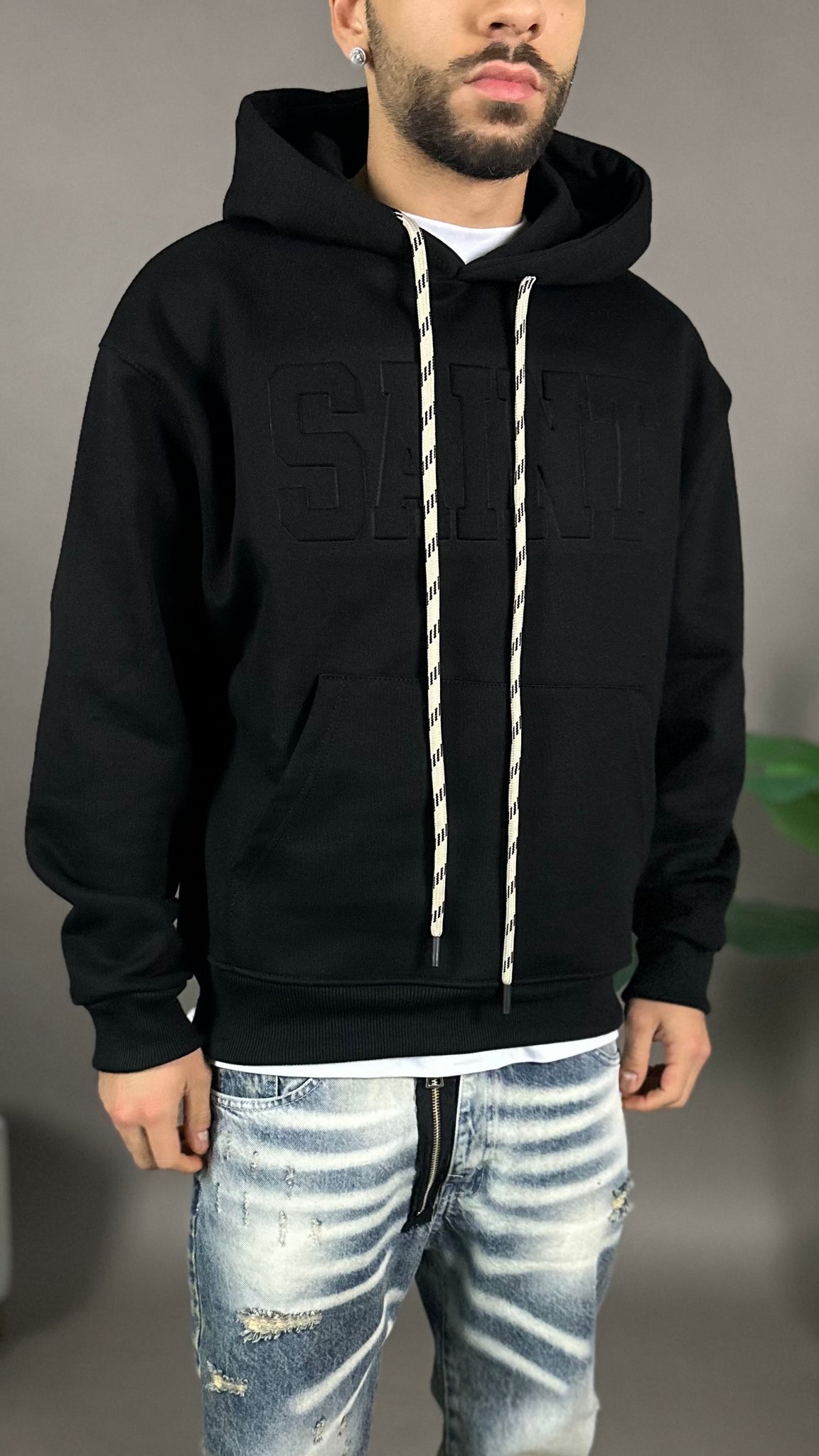 FELPA DIAGONALE SAINT