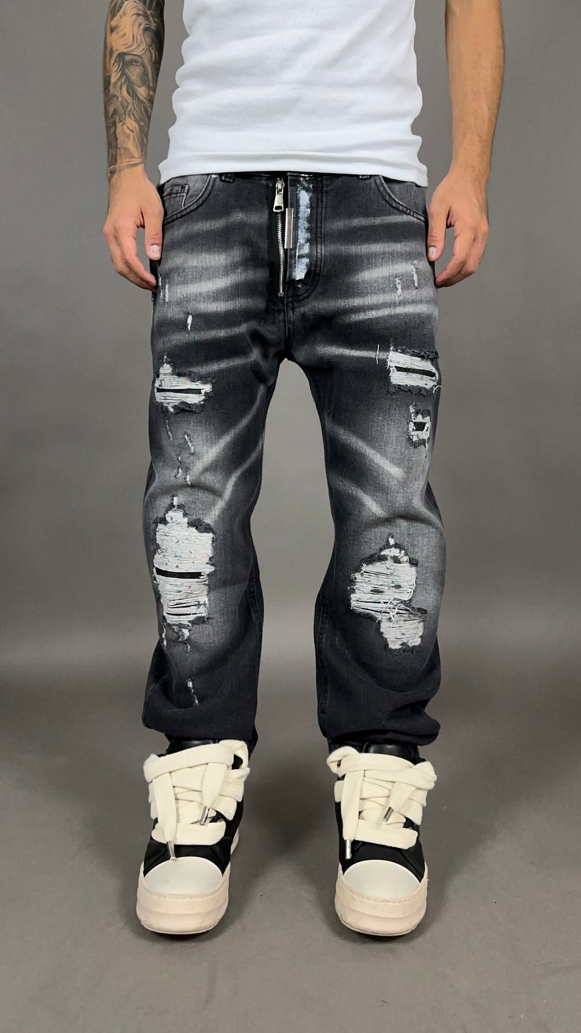DENIM MOD.DSQ ZIP STREET