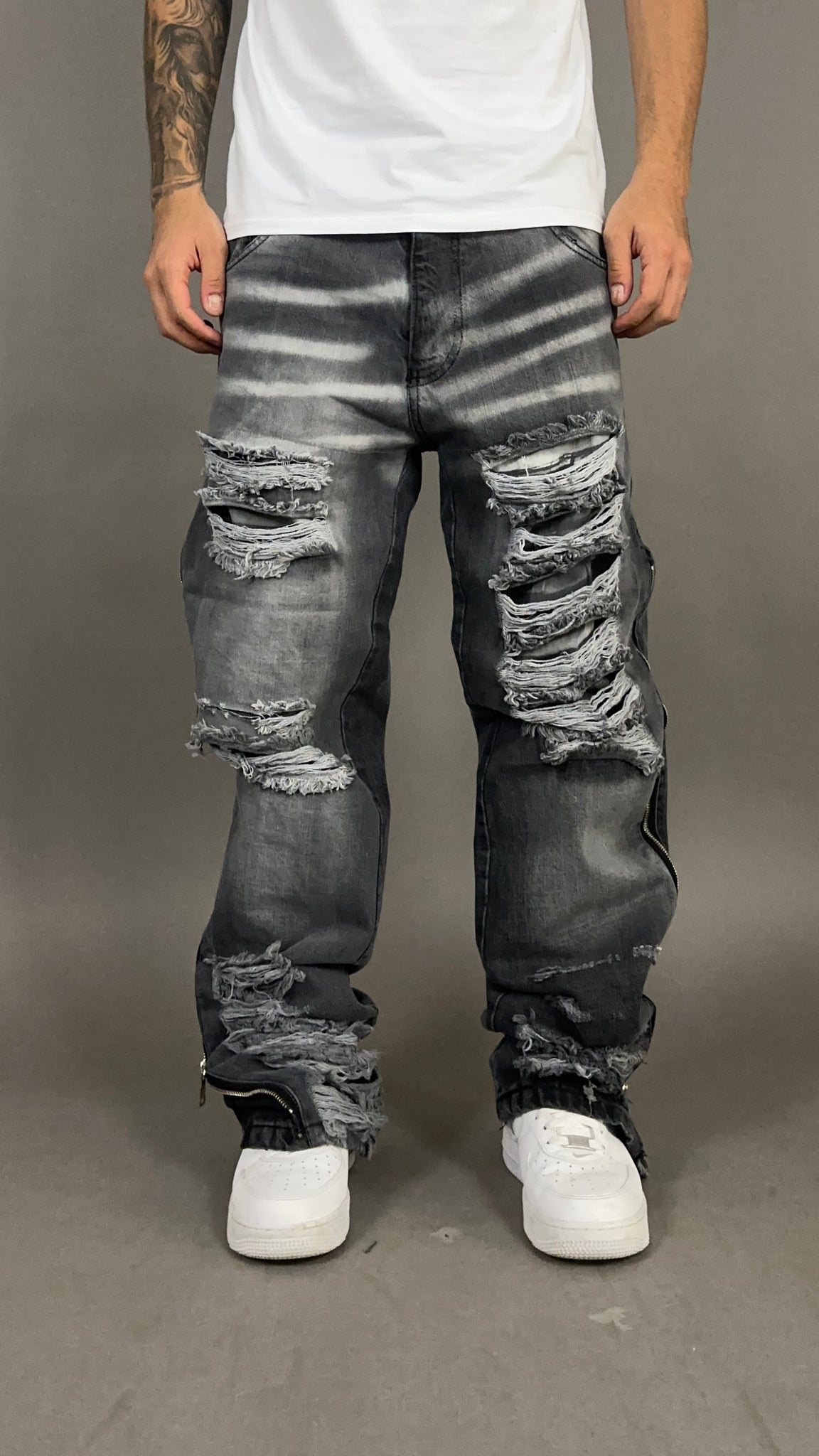 JEANS MOD.FLARE ROTTURE
