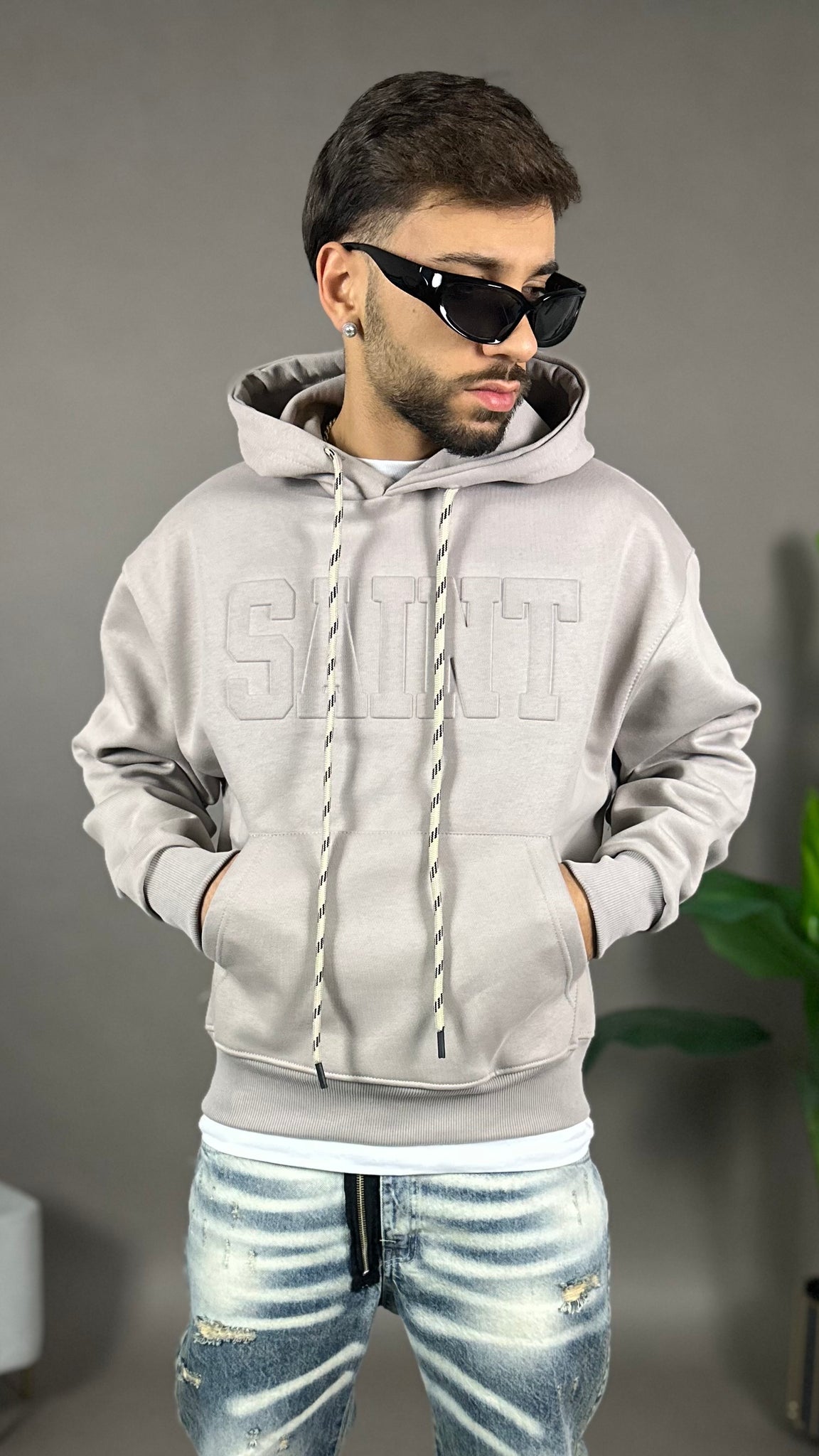 FELPA DIAGONALE SAINT