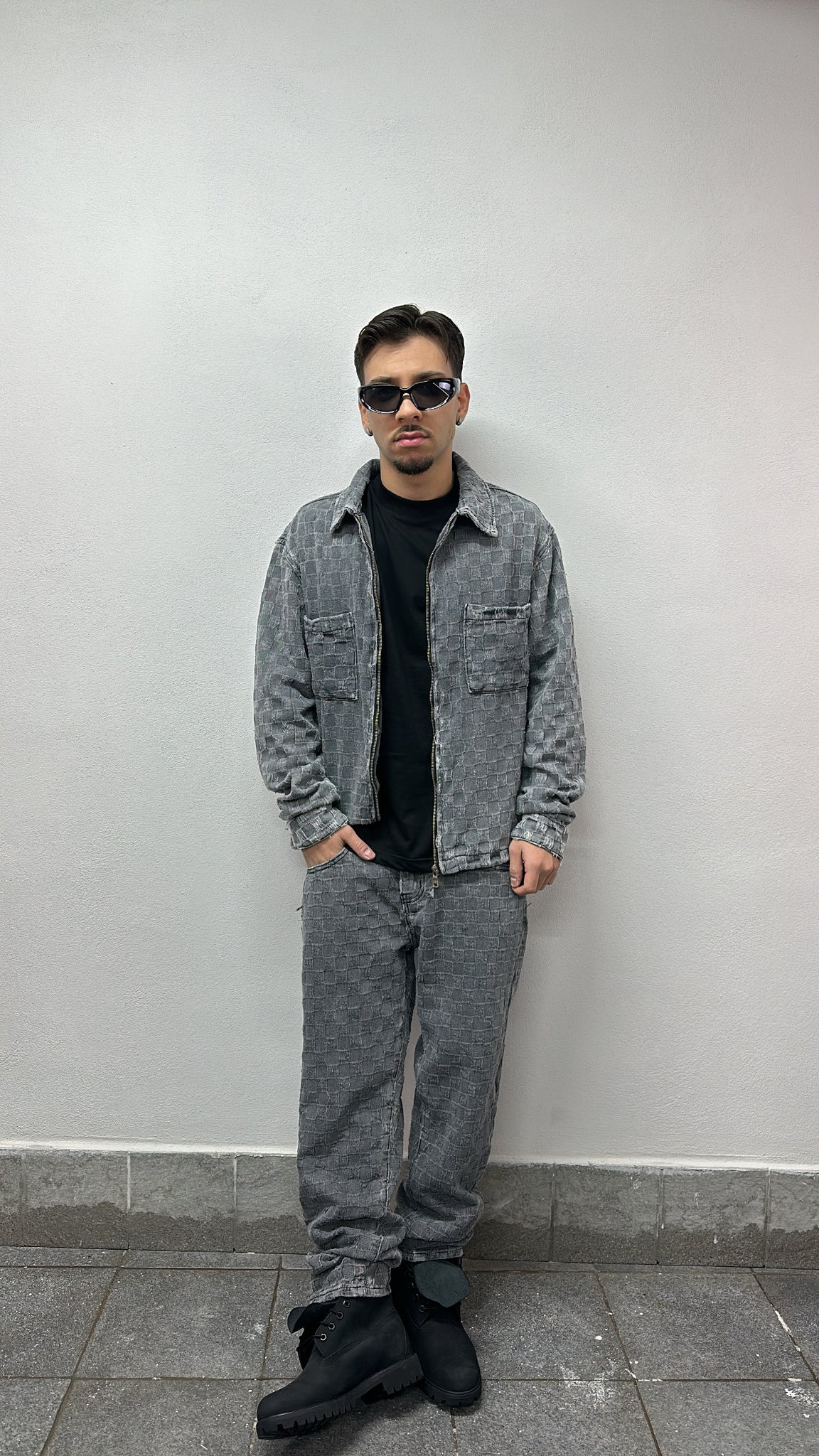 COORDINATO JEANS MOD.LV.GRAY