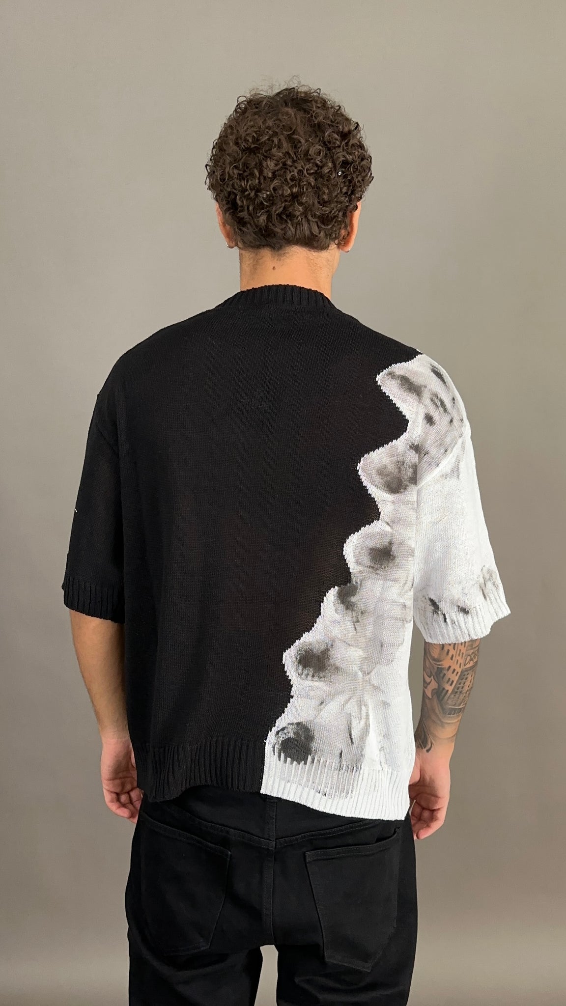 T-SHIRT IN FILO SIDE PRINT