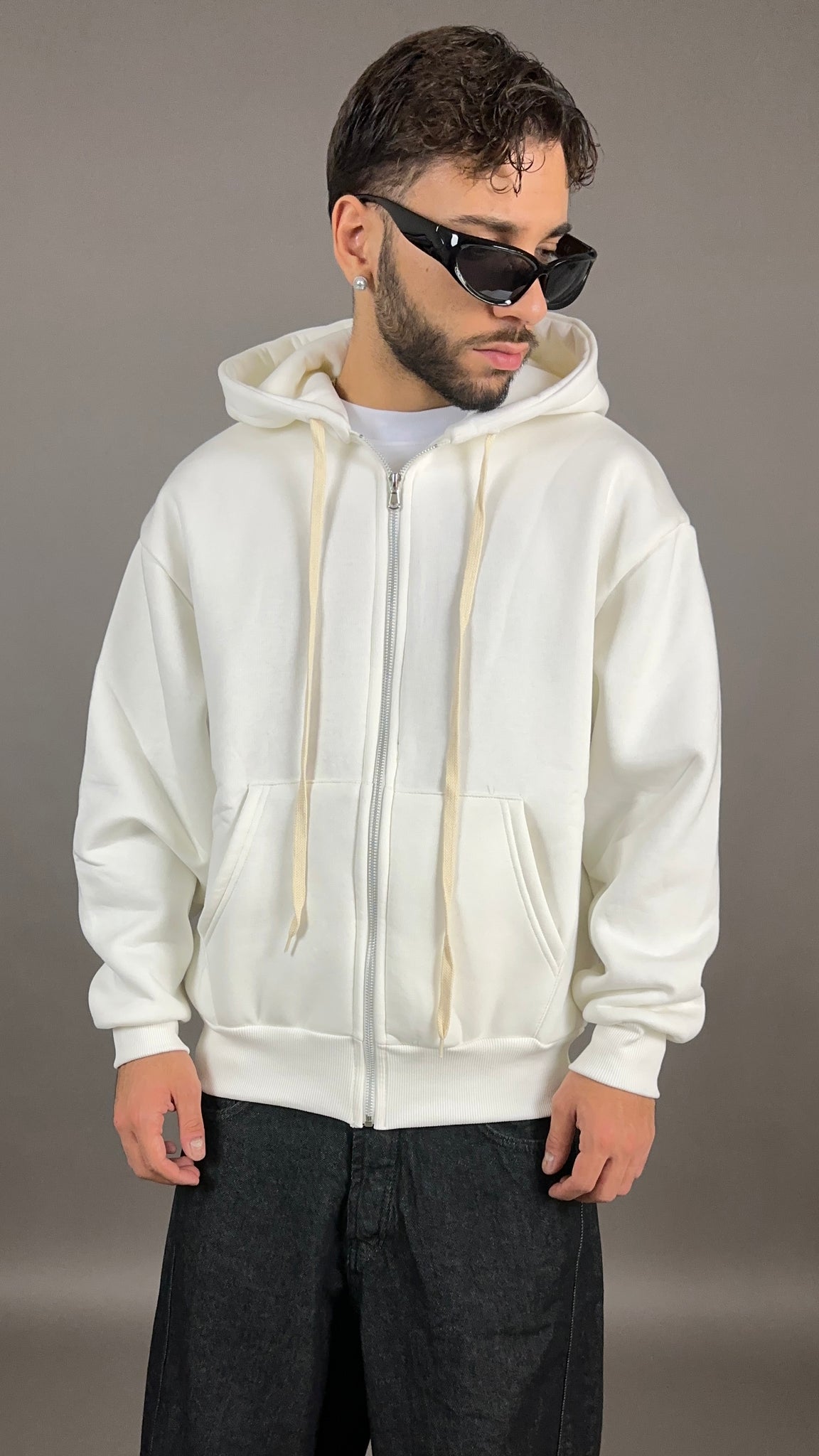 FELPA MOUTH ZIP