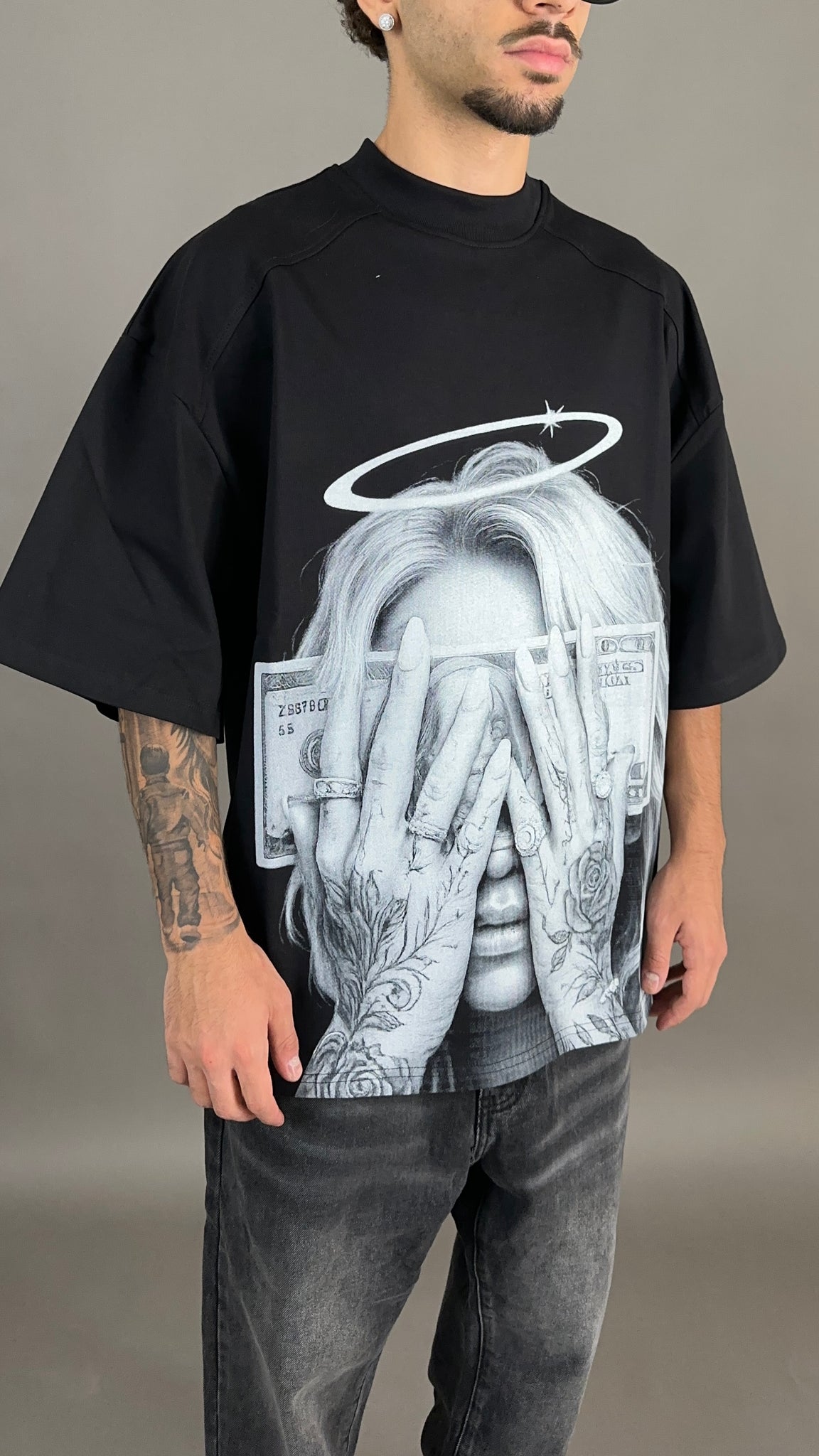 T-SHIRT DOPPIATA MONEY
