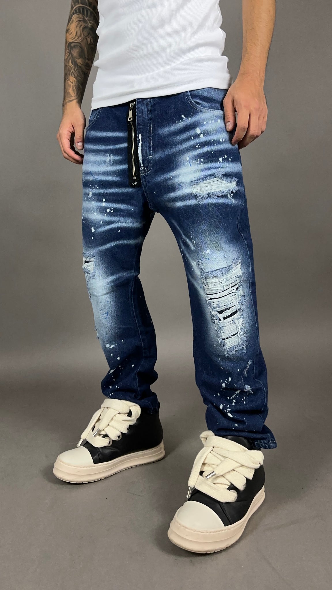 DENIM MOD.DSQ ZIP WHOSH