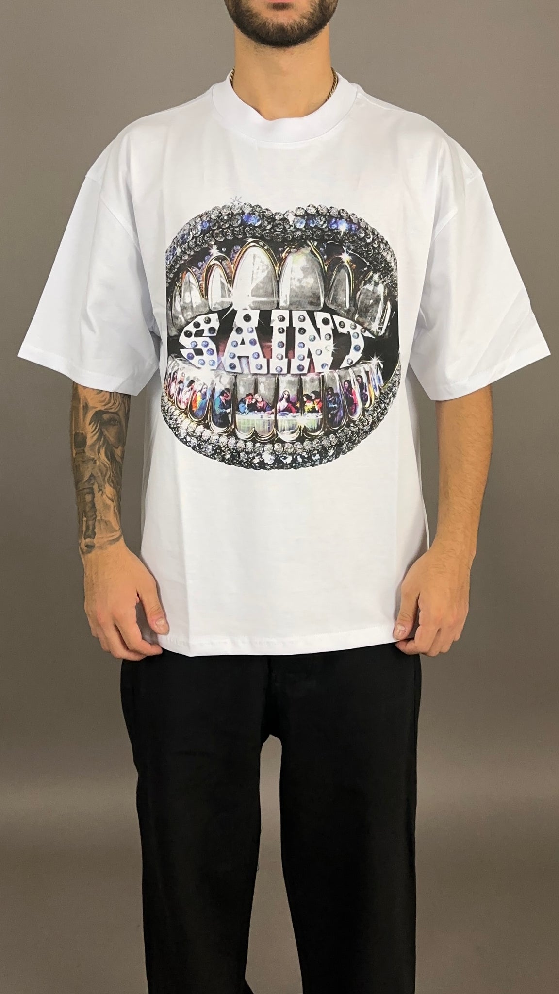 T-SHIRT MOUTH DIAMOND