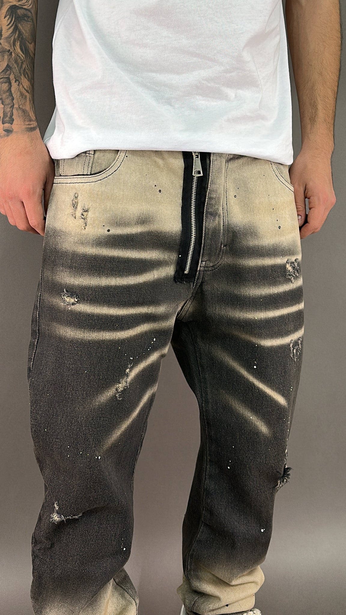 JEANS MOD.DSQ ZIP DESERT