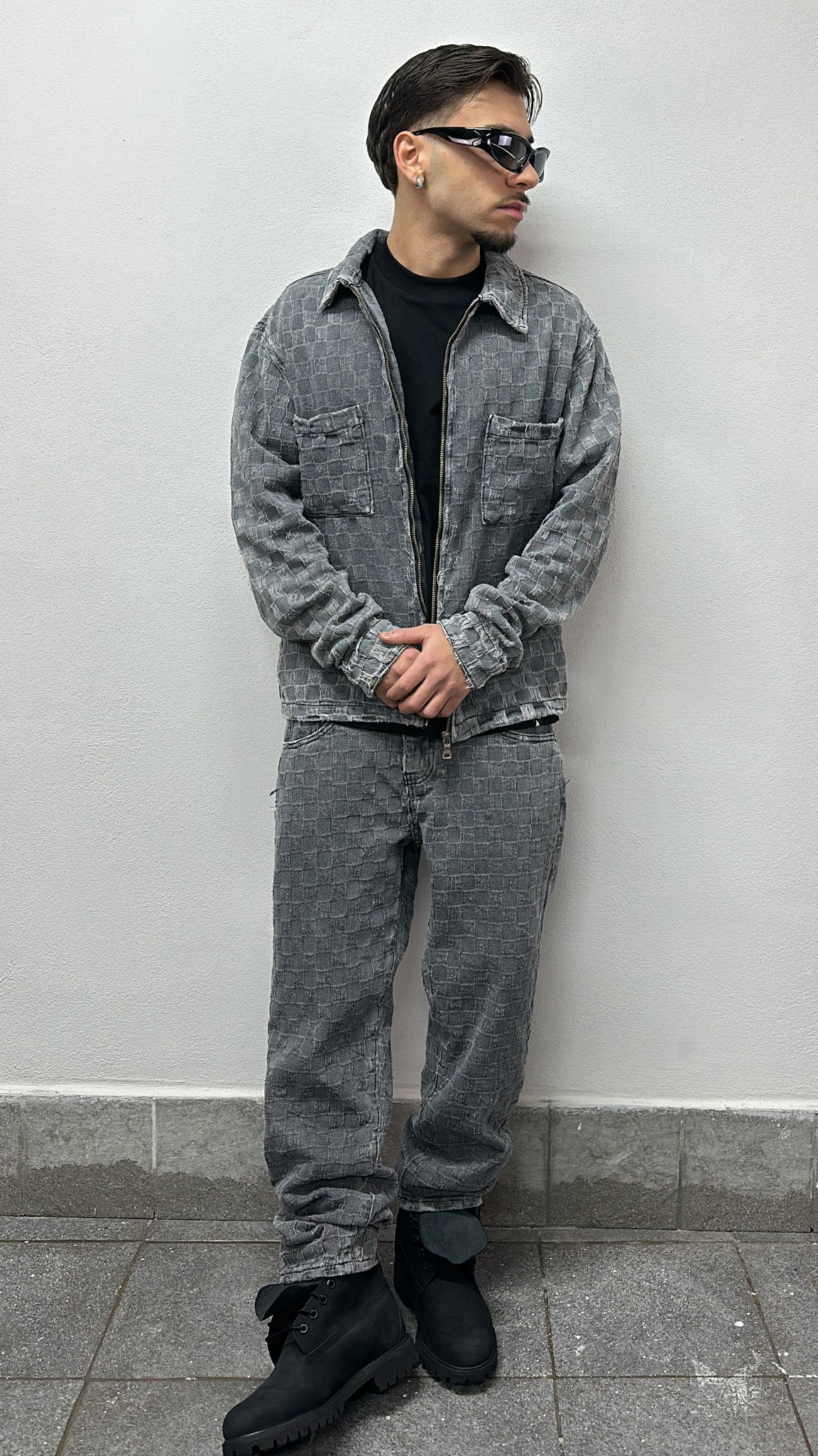 COORDINATO JEANS MOD.LV.GRAY