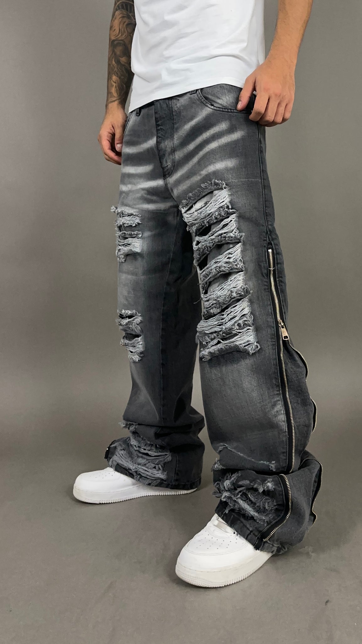 JEANS MOD.FLARE ROTTURE