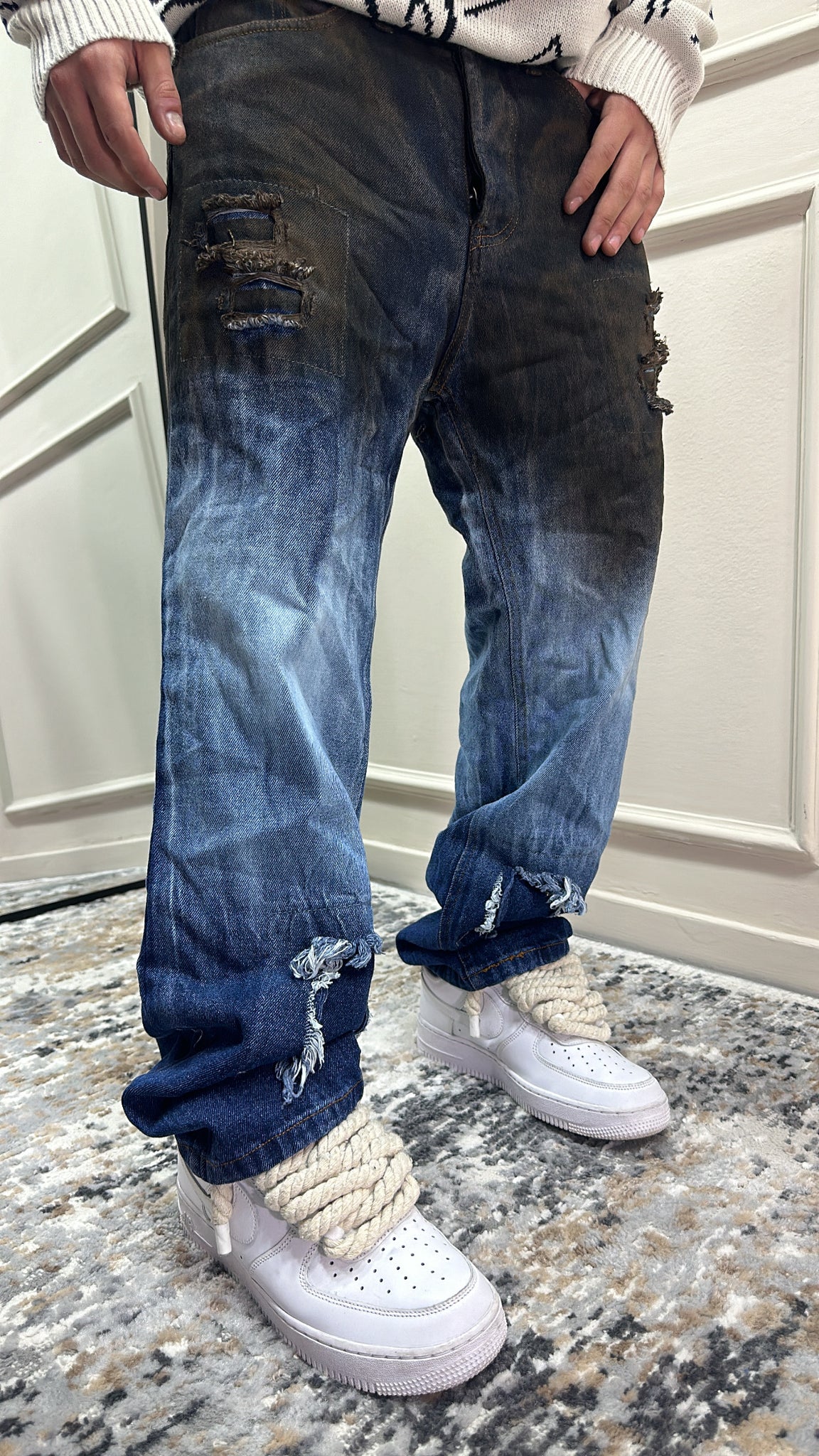 BAGGY JEANS DOPPIO LAVAGGIO