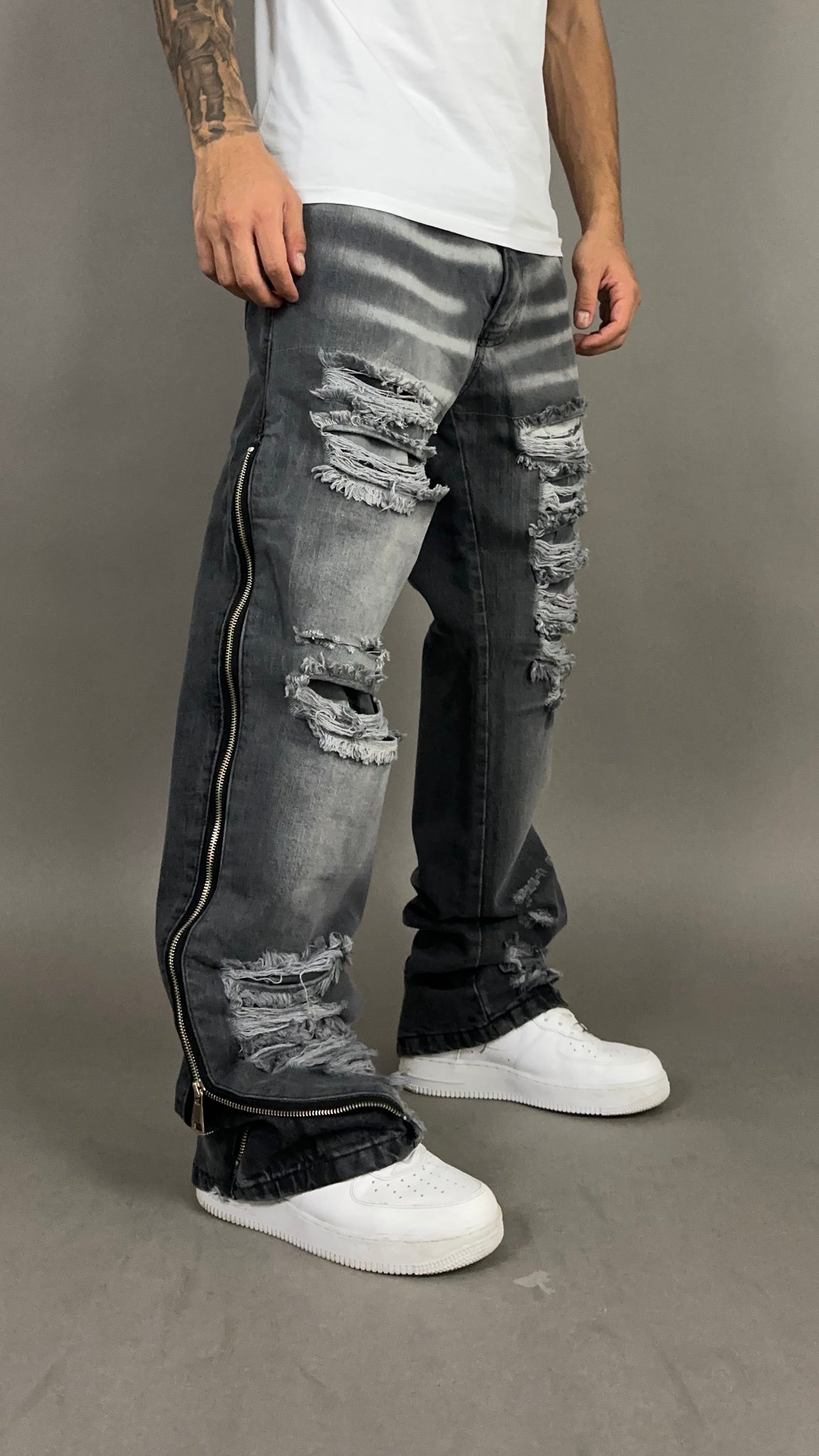 JEANS MOD.FLARE ROTTURE