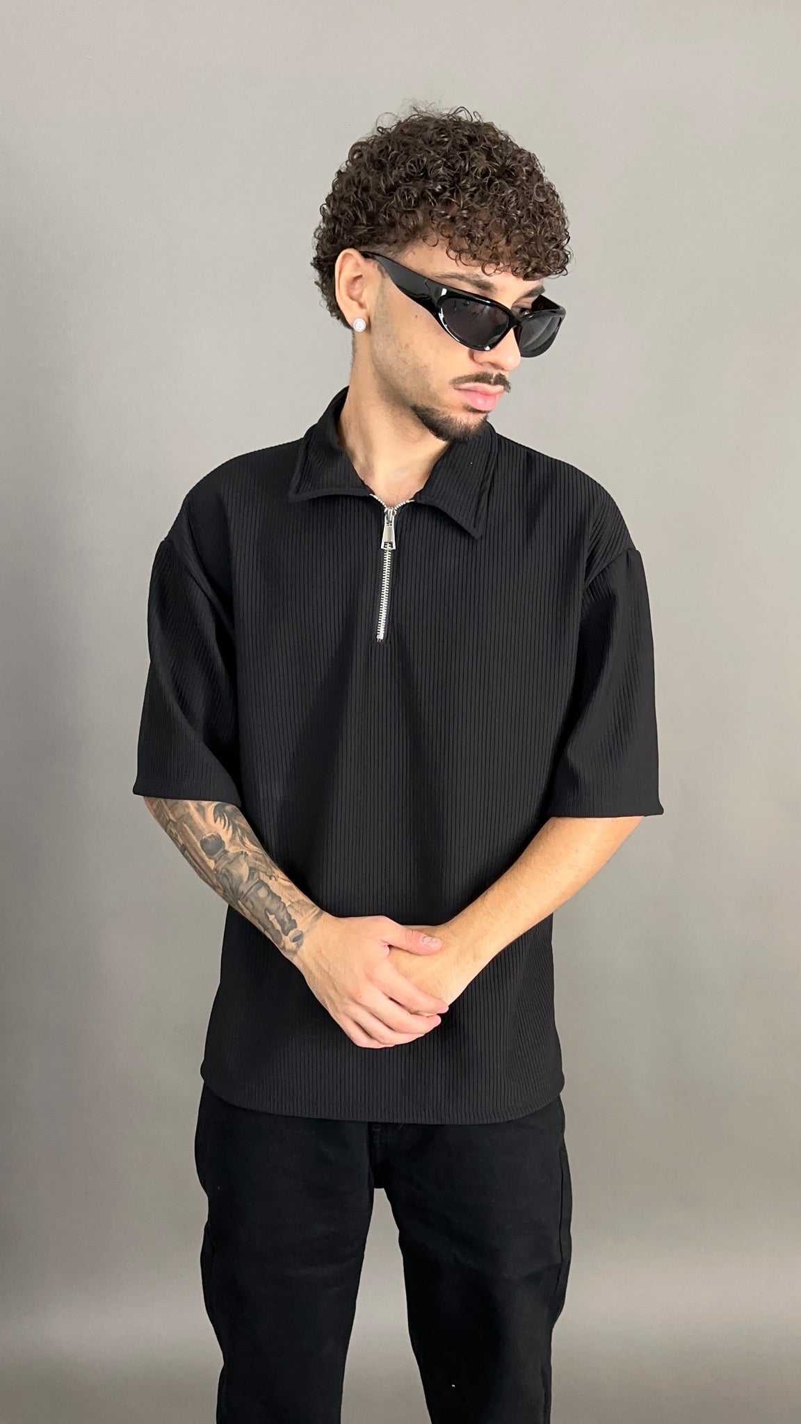 POLO DOPPIATA ZIP MOD.ZAR*