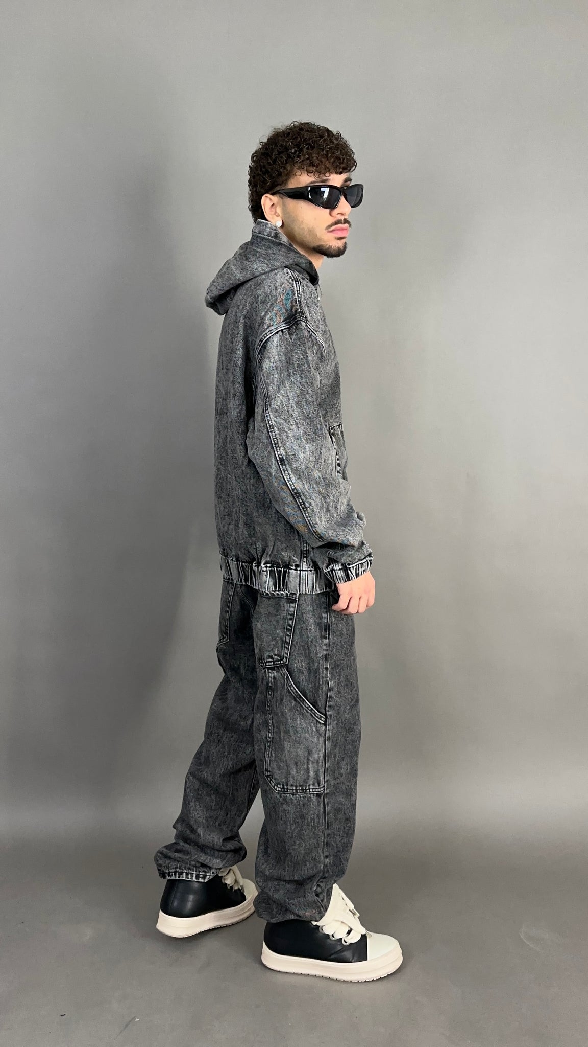 COORDINATO JEANS GRAY
