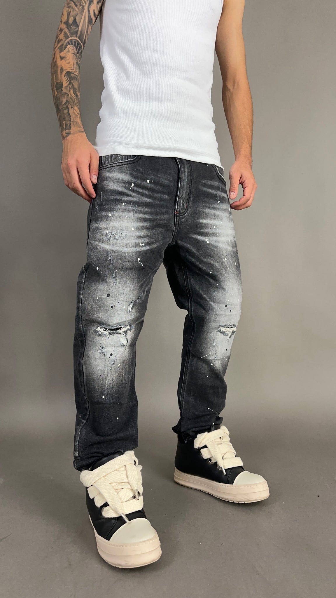 DENIM JEANS ROTTURE