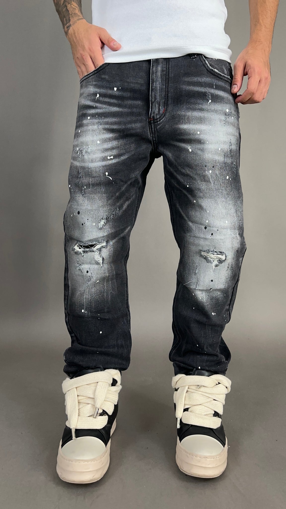 DENIM JEANS ROTTURE