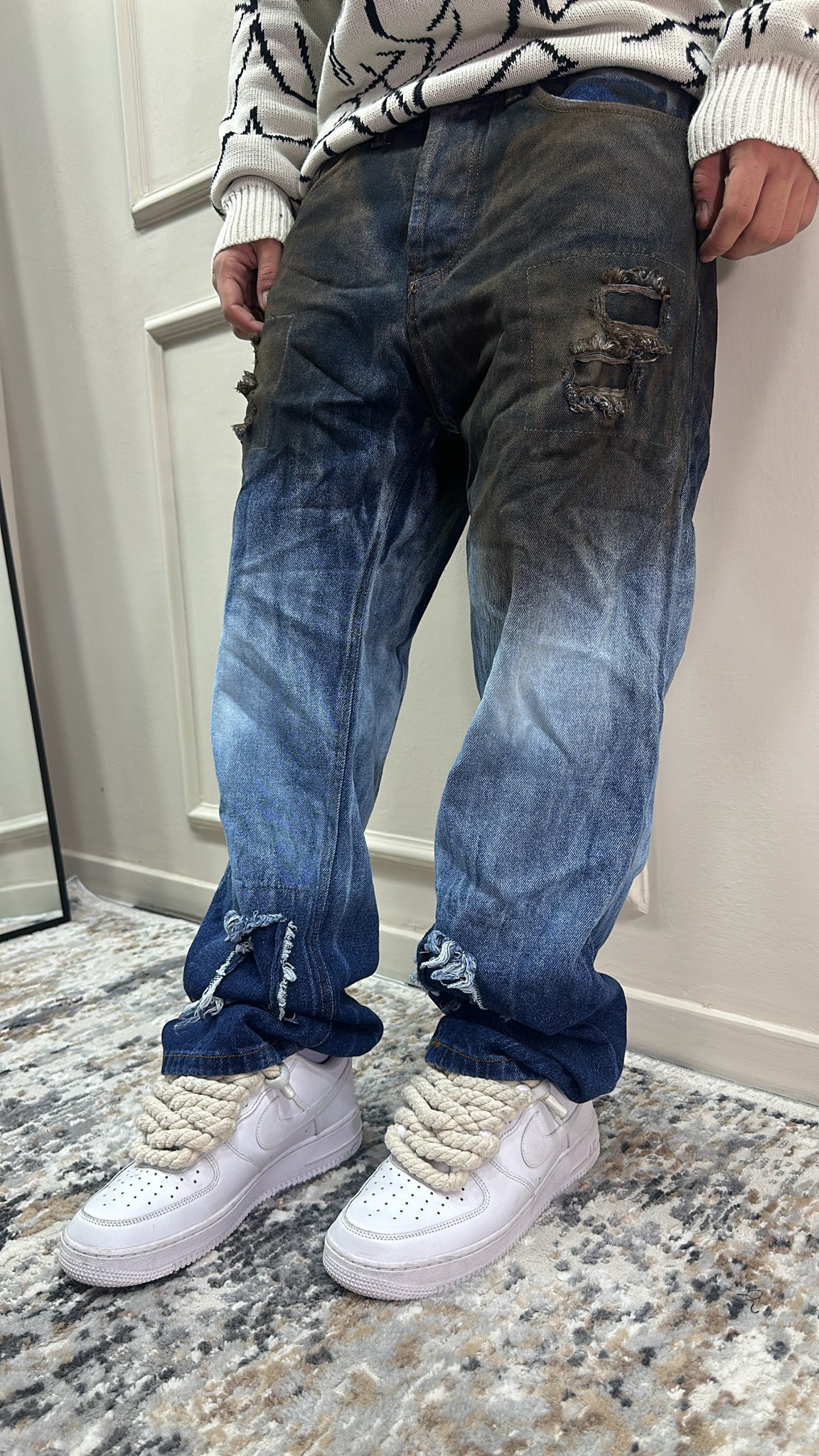 BAGGY JEANS DOPPIO LAVAGGIO