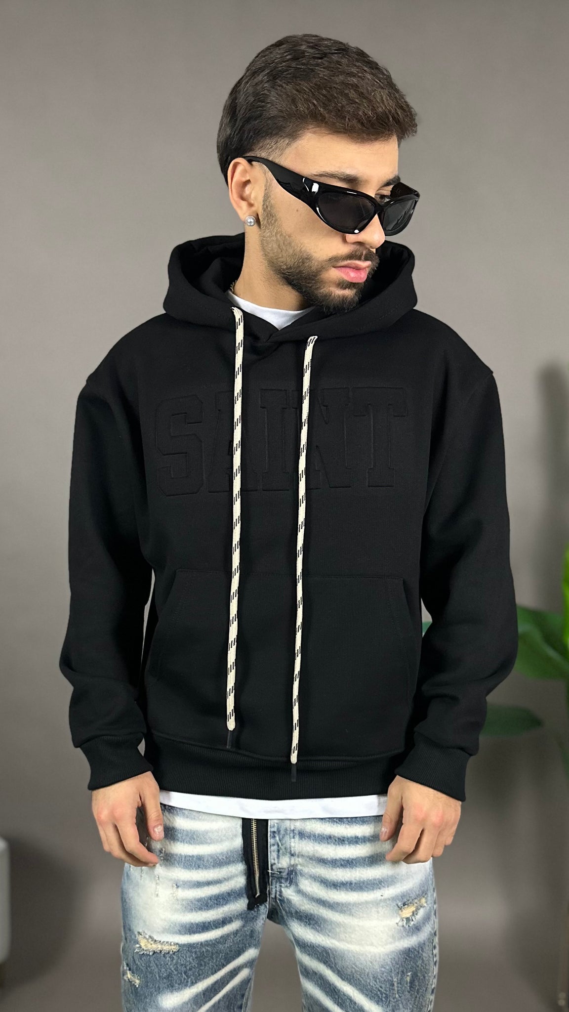 FELPA DIAGONALE SAINT