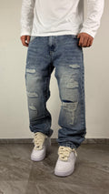 BAGGY JEANS ICE ROTTURE