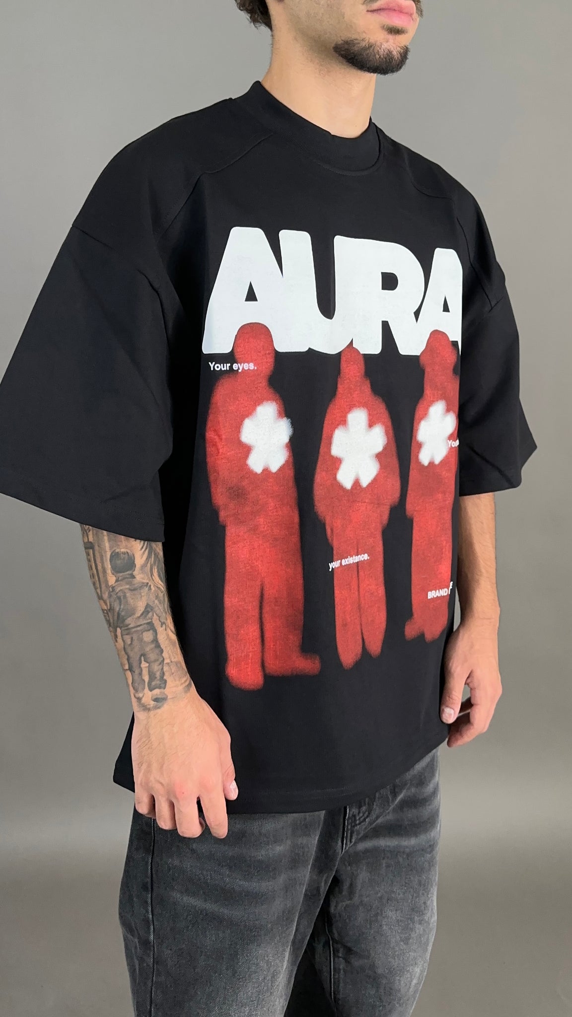 T-SHIRT DOPPIATA AURA