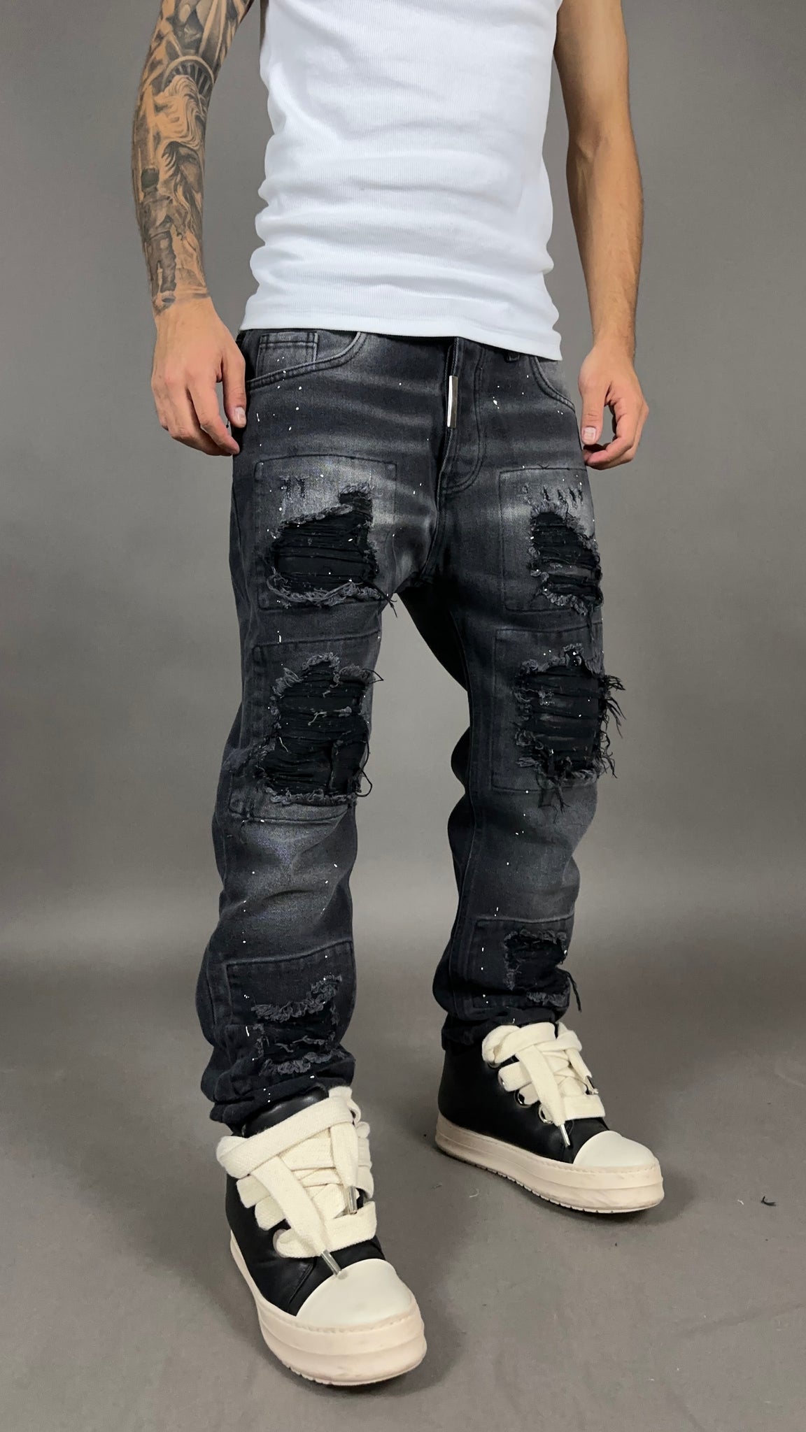 DENIM MOD.DSQ TOTAL BLACK