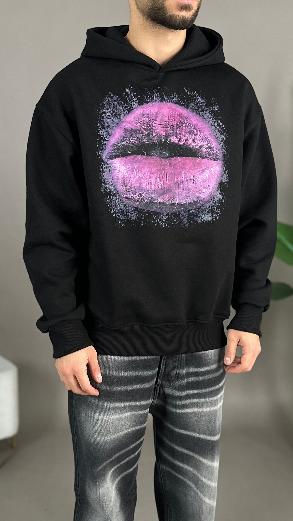 FELPA DIAGONALE MOUTH