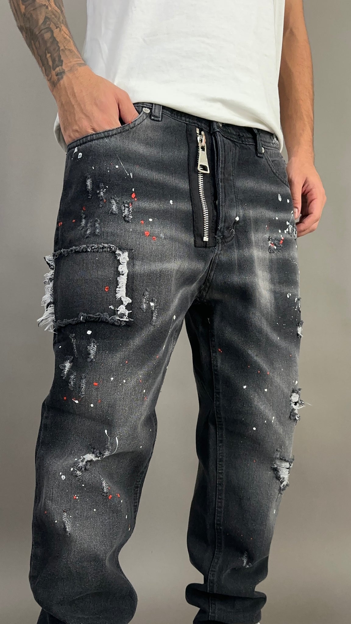 JEANS MOD.DSQ ZIP GGT