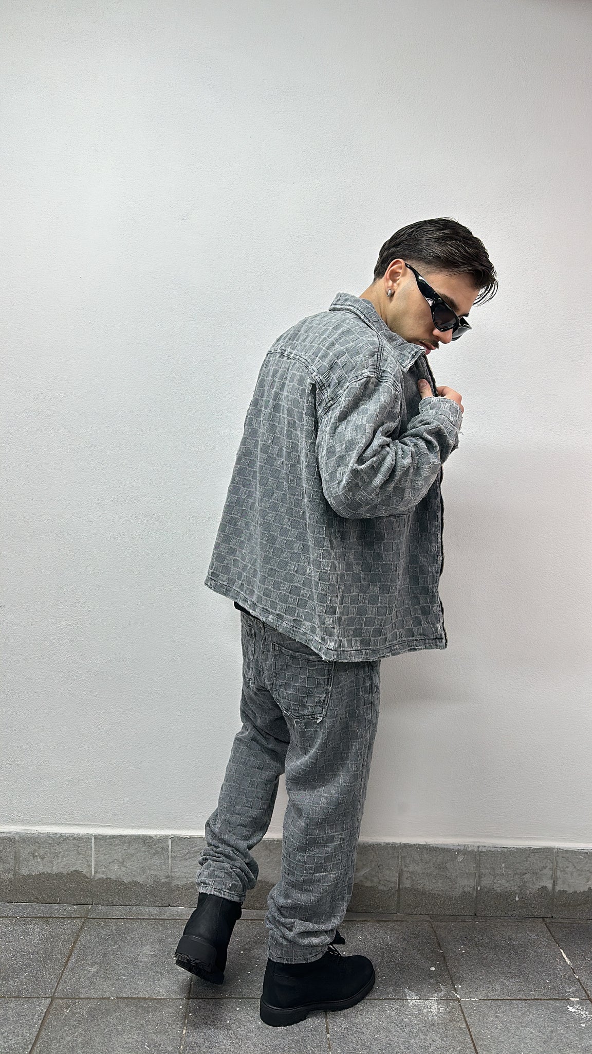 COORDINATO JEANS MOD.LV.GRAY